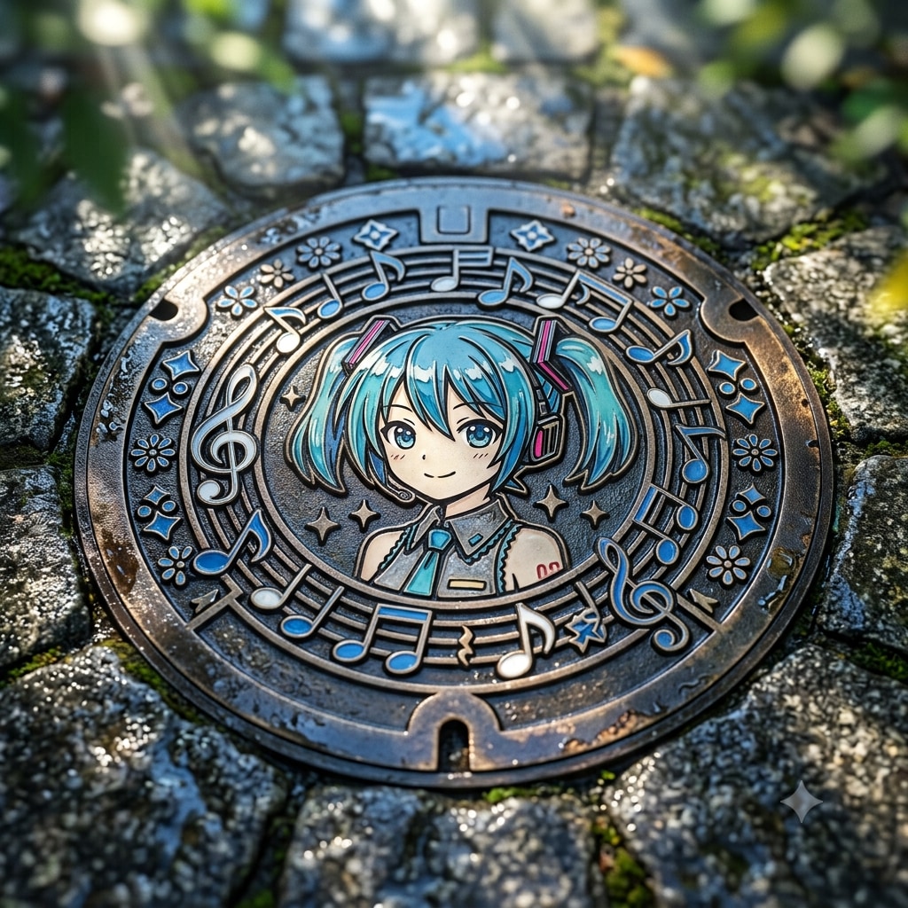 ミクさんのふた