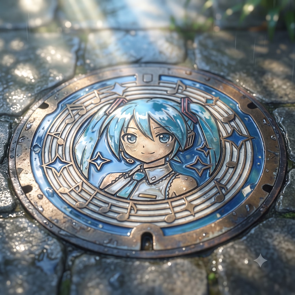 ミクさんのふた