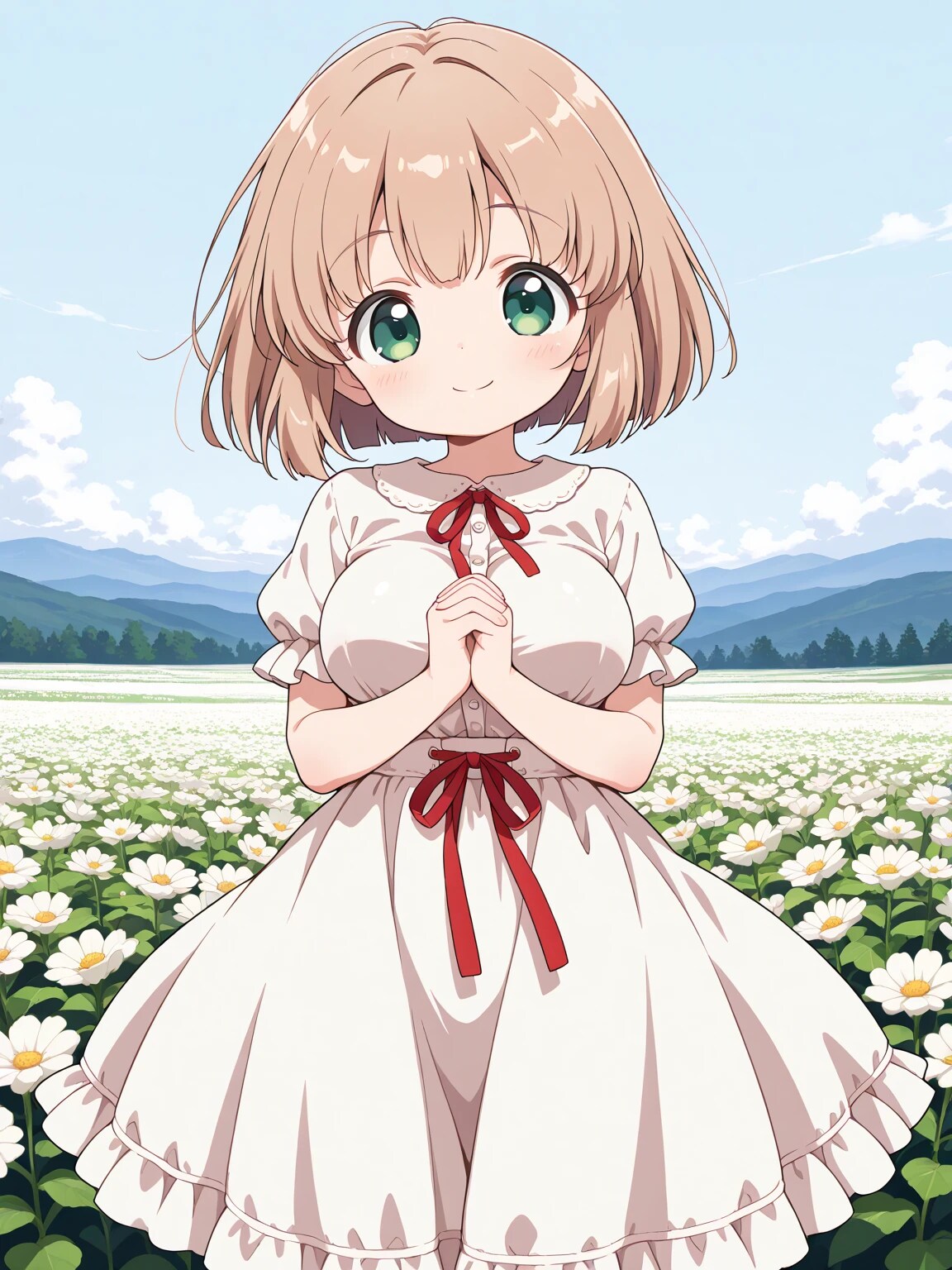 白いドレスのこはるちゃん