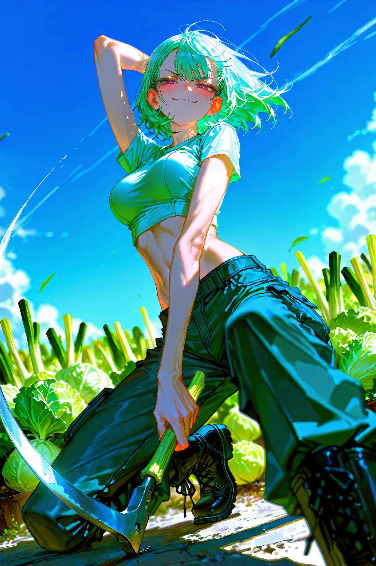 畑仕事 | の人気AIイラスト・グラビア