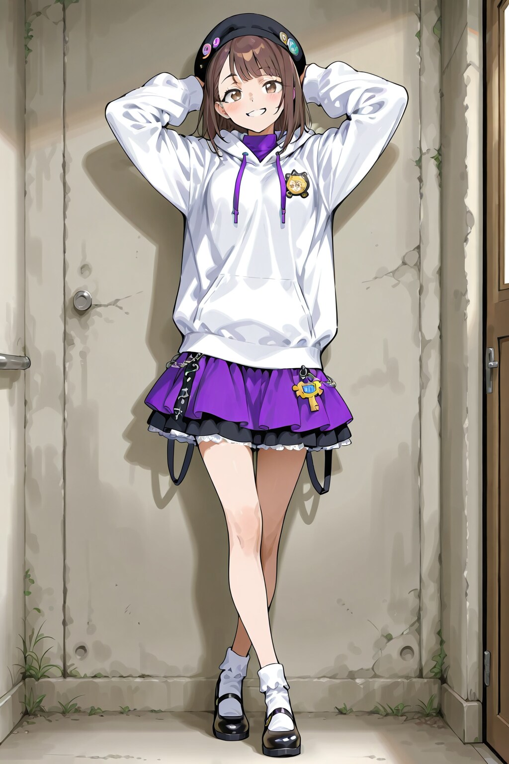 久々にパーカー娘