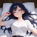 【イラスト】カジュアルな女性 2枚目