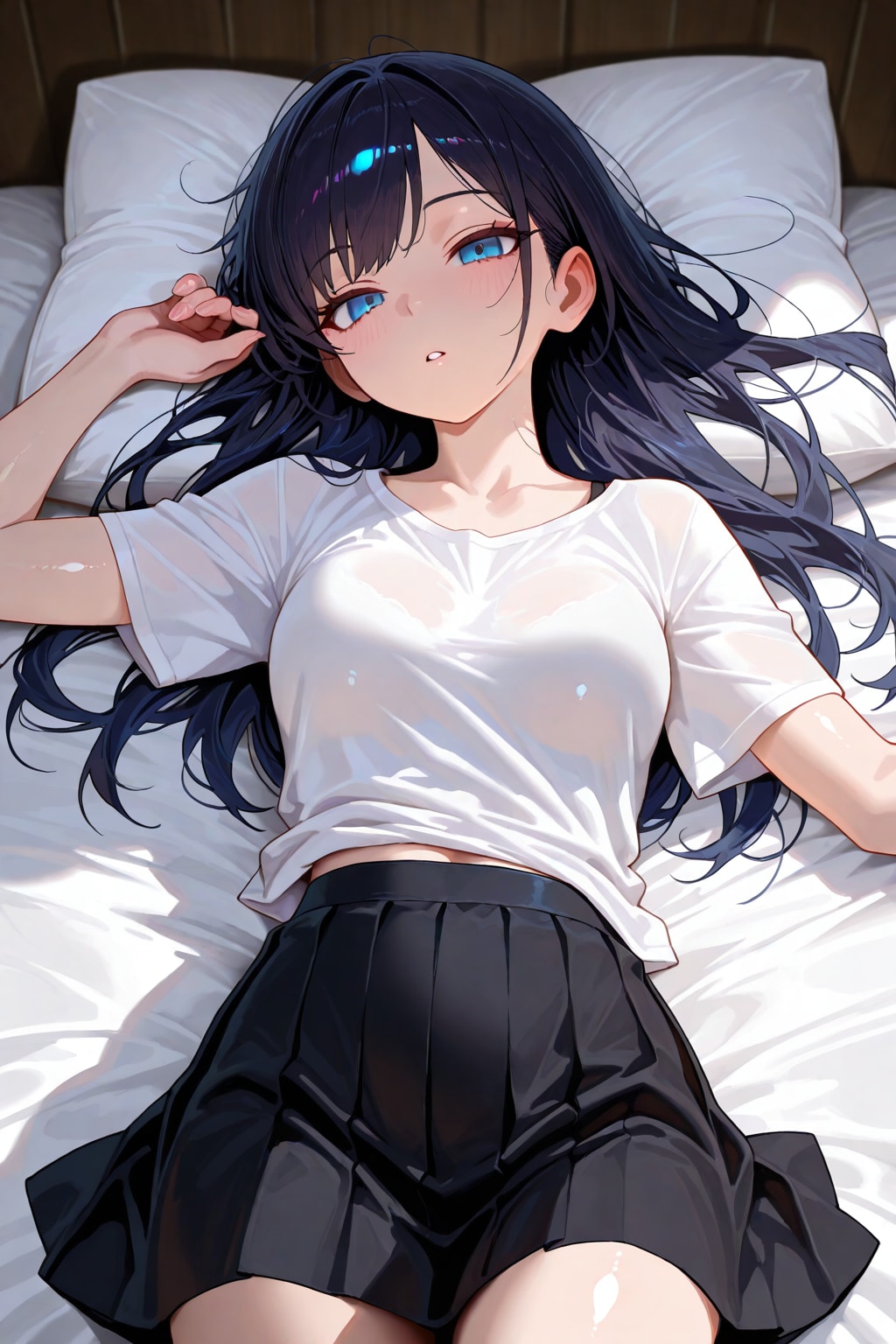 【イラスト】カジュアルな女性