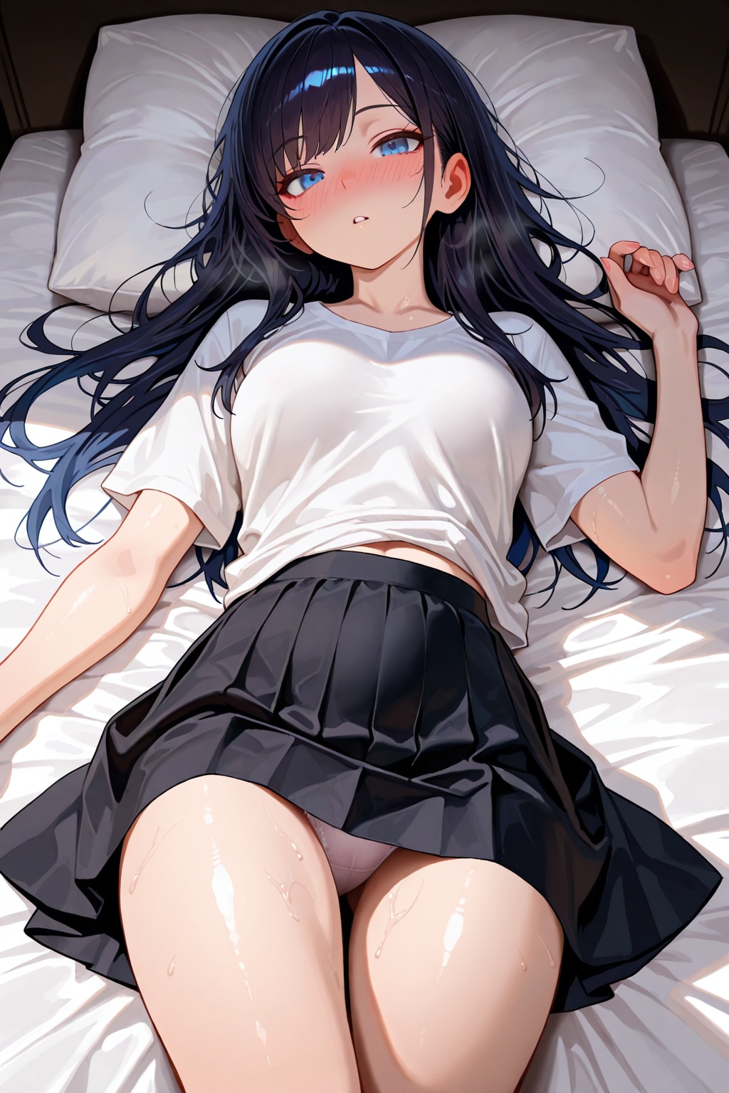 【イラスト】カジュアルな女性