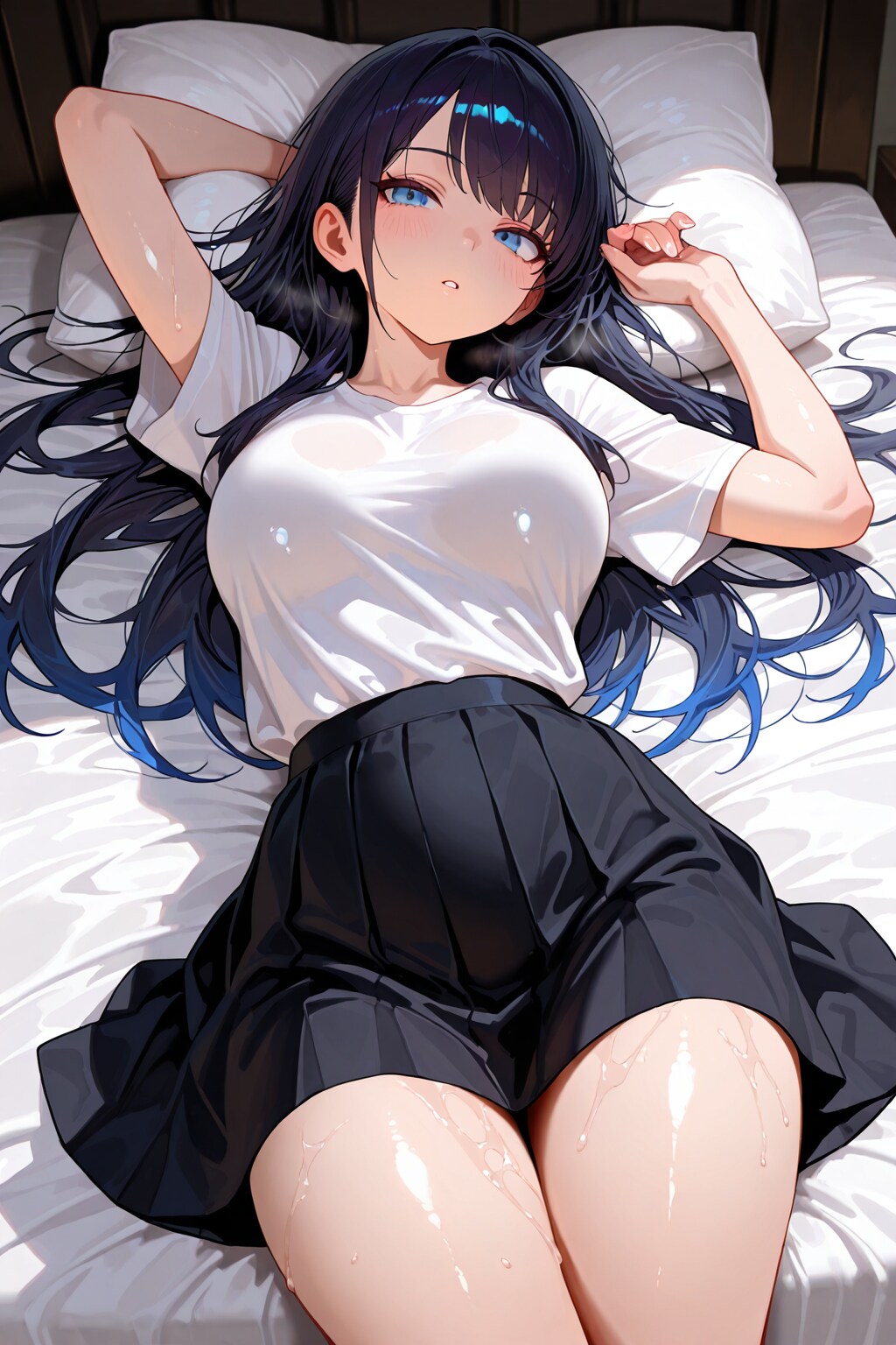 【イラスト】カジュアルな女性