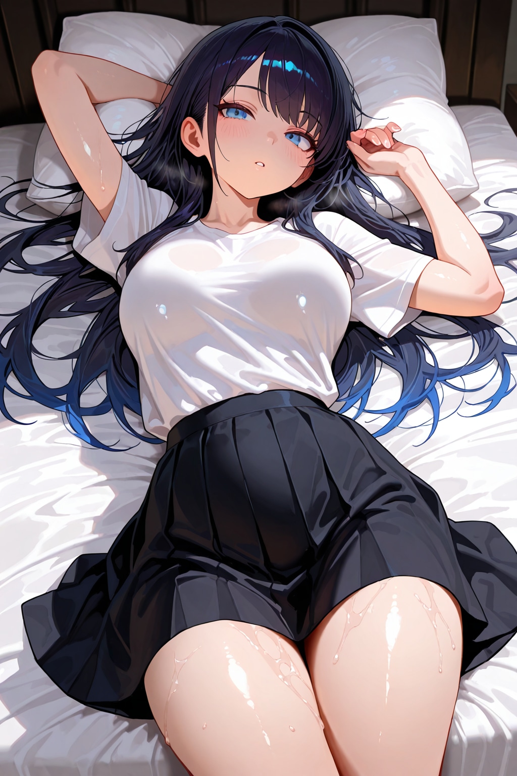 【イラスト】カジュアルな女性