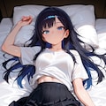 【イラスト】カジュアルな女性 4枚目