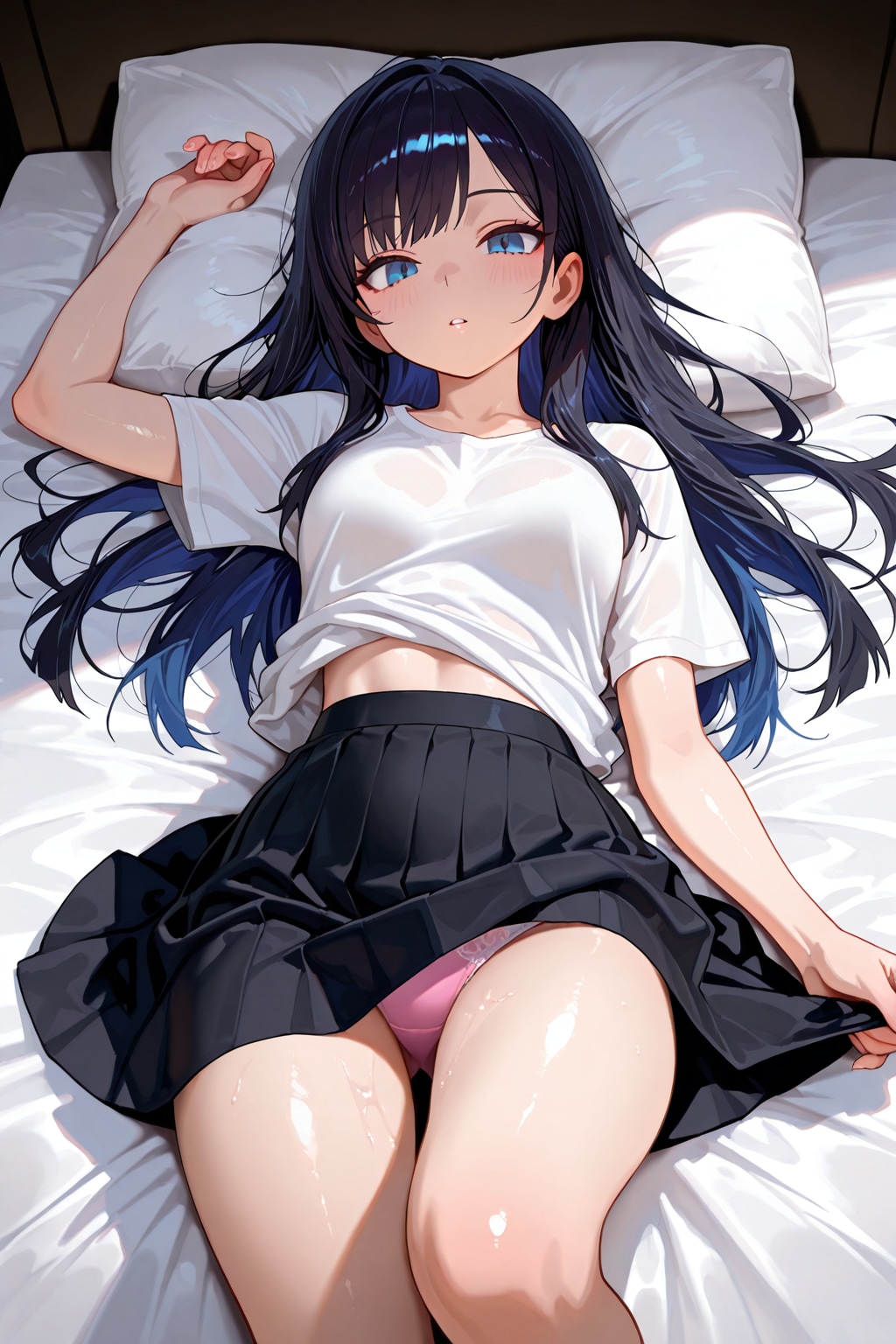 【イラスト】カジュアルな女性