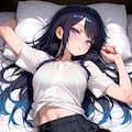 【イラスト】カジュアルな女性 3枚目