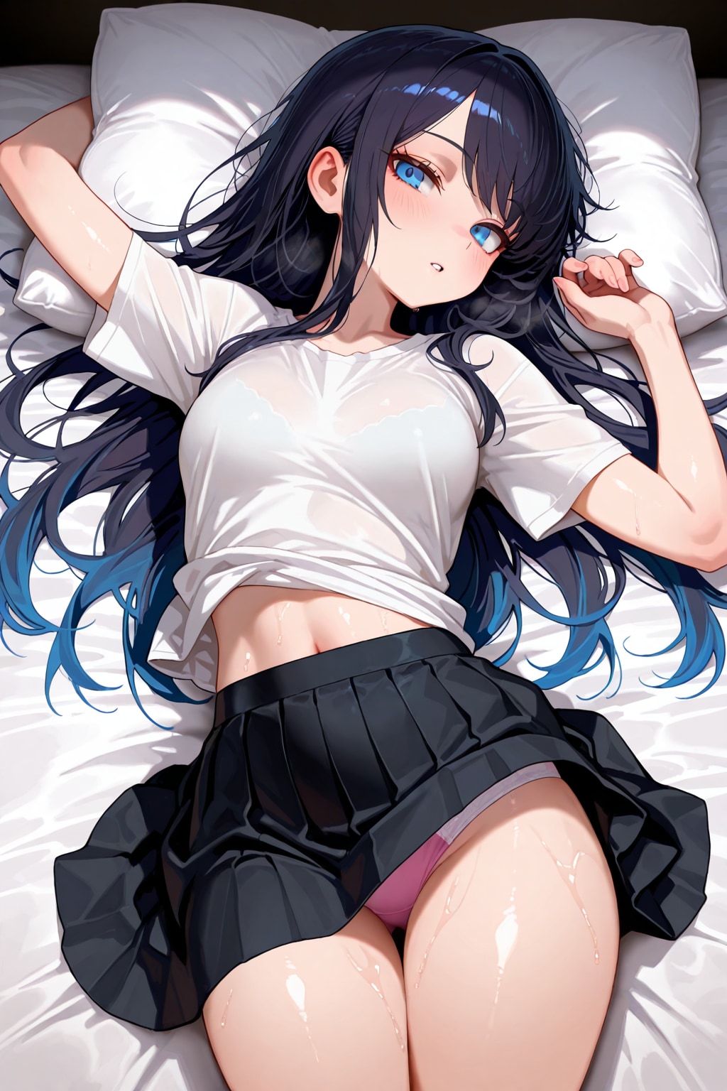【イラスト】カジュアルな女性