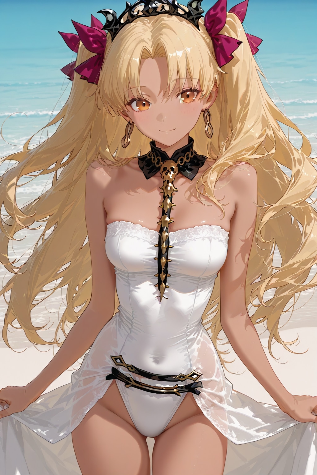 エレちゃんのコスプレをする女の子