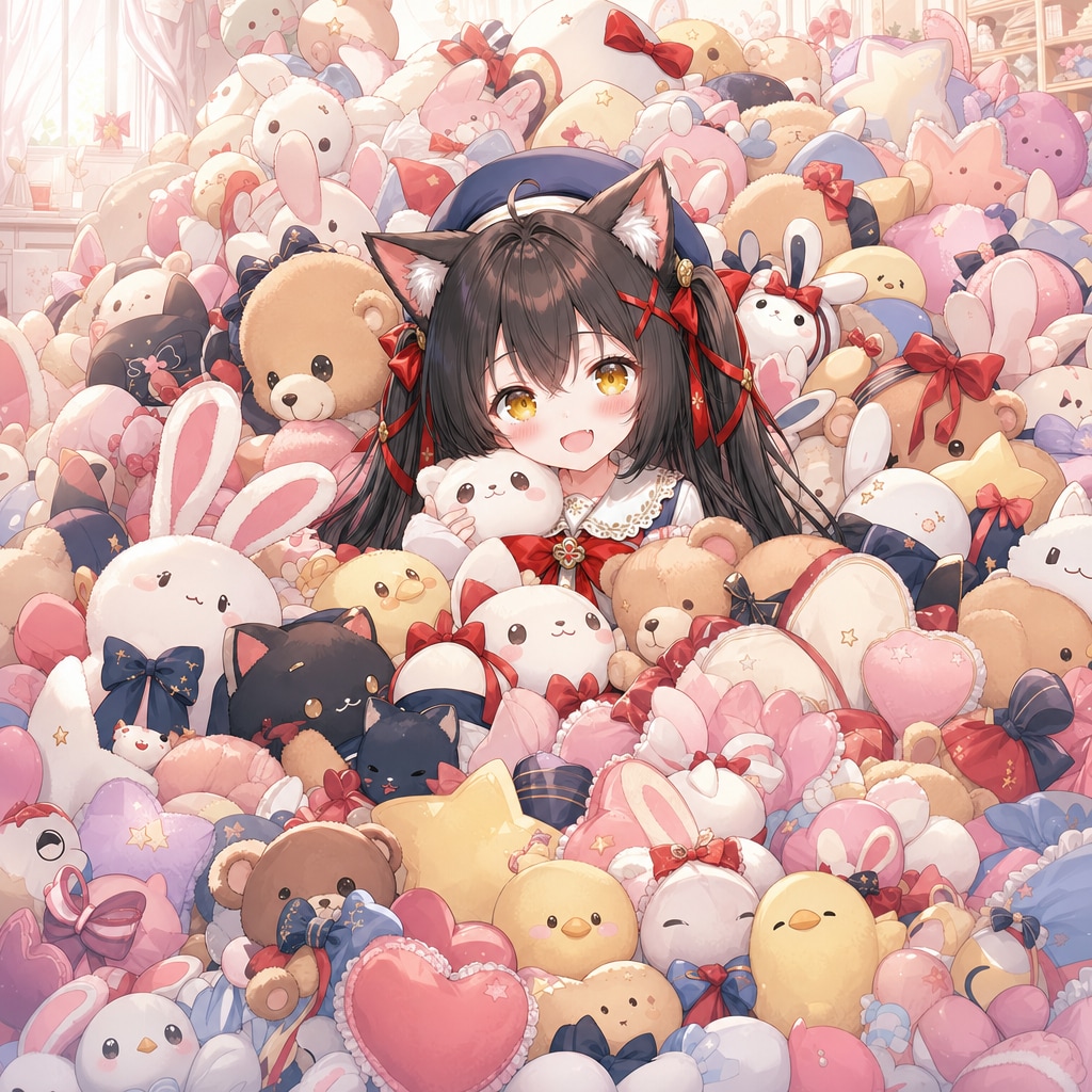 ネコミミヌイグルミ