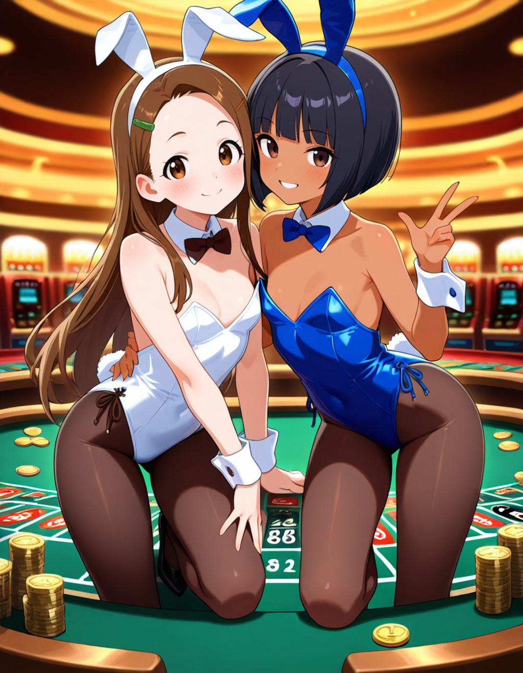 バニーで3000いいね記念