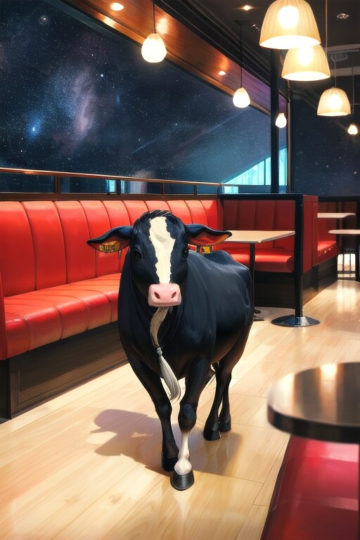 牛を謎物体化して料理してみる(謎物体から錬成しよう08) | の人気AIイラスト・グラビア