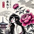 立てば芍薬、座れば牡丹、歩く姿は百合の花🚬🍺🥛 2枚目