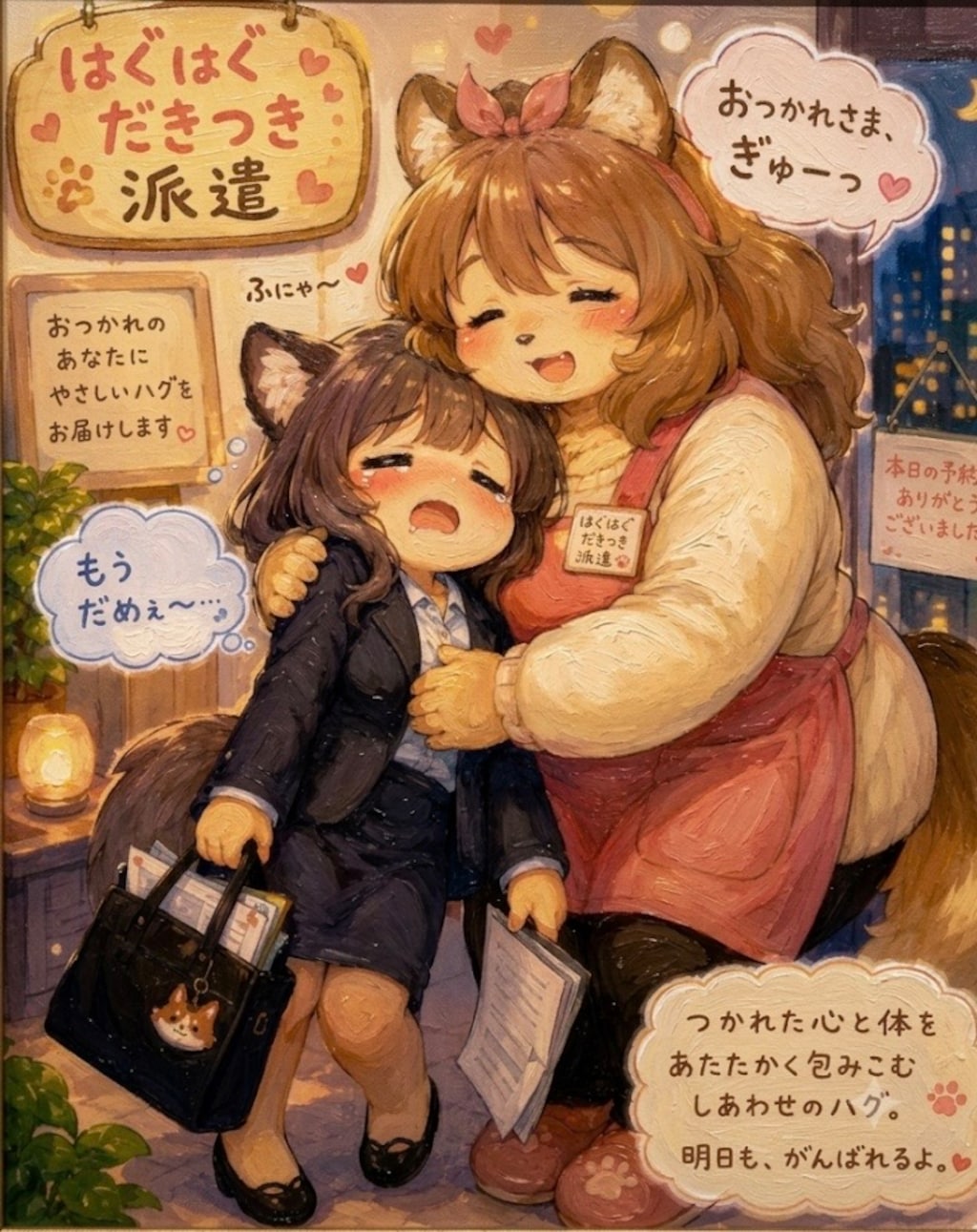 はぐはぐだきつき派遣