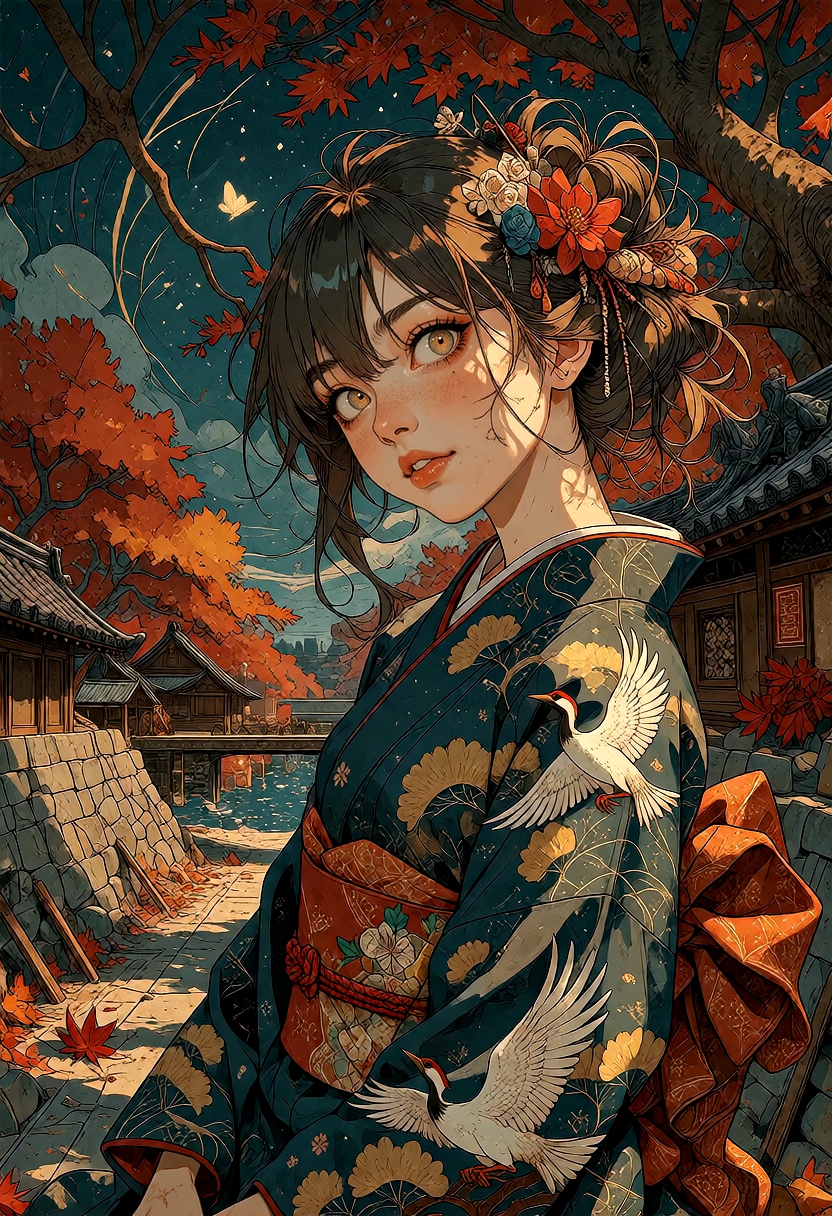 着物 | の人気AIイラスト・グラビア
