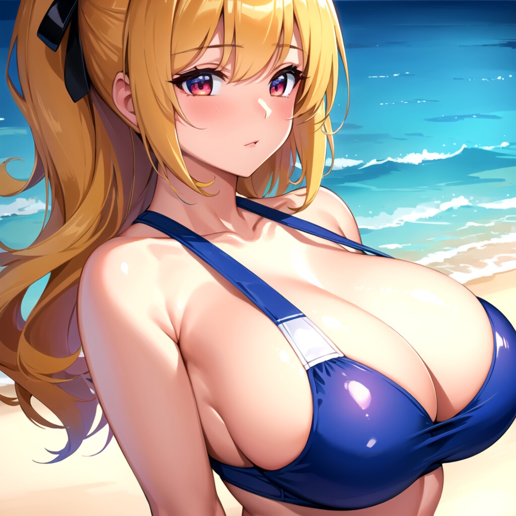 水着おっぱい祭り