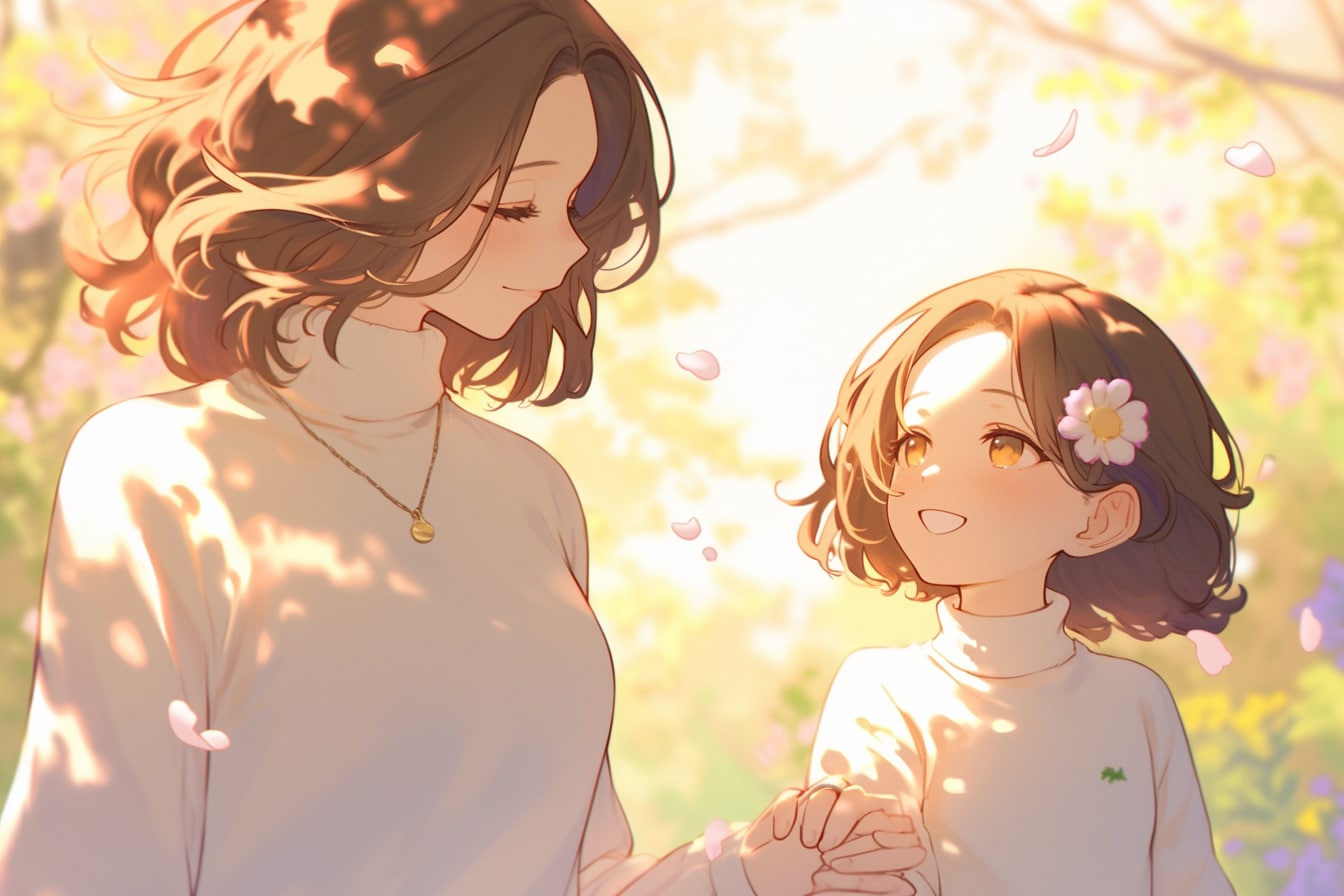 母と娘325 | の人気AIイラスト・グラビア