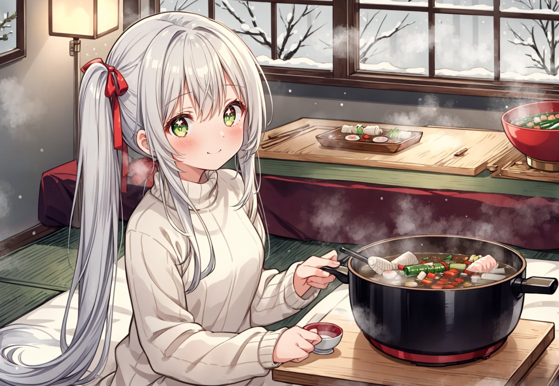 冬の鍋 | の人気AIイラスト・グラビア