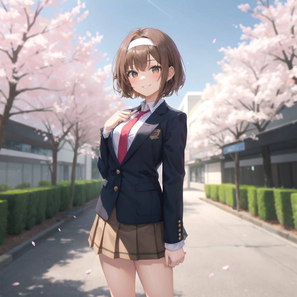 フォーマルな制服スタイル