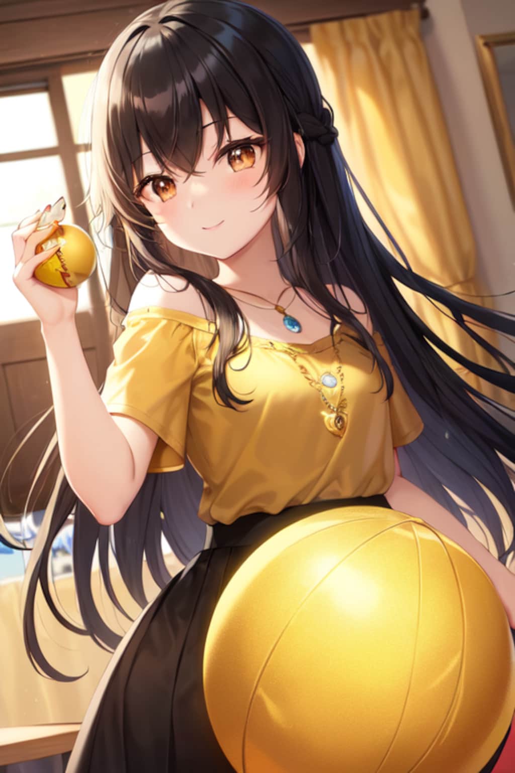 お昼のゴールデンボール