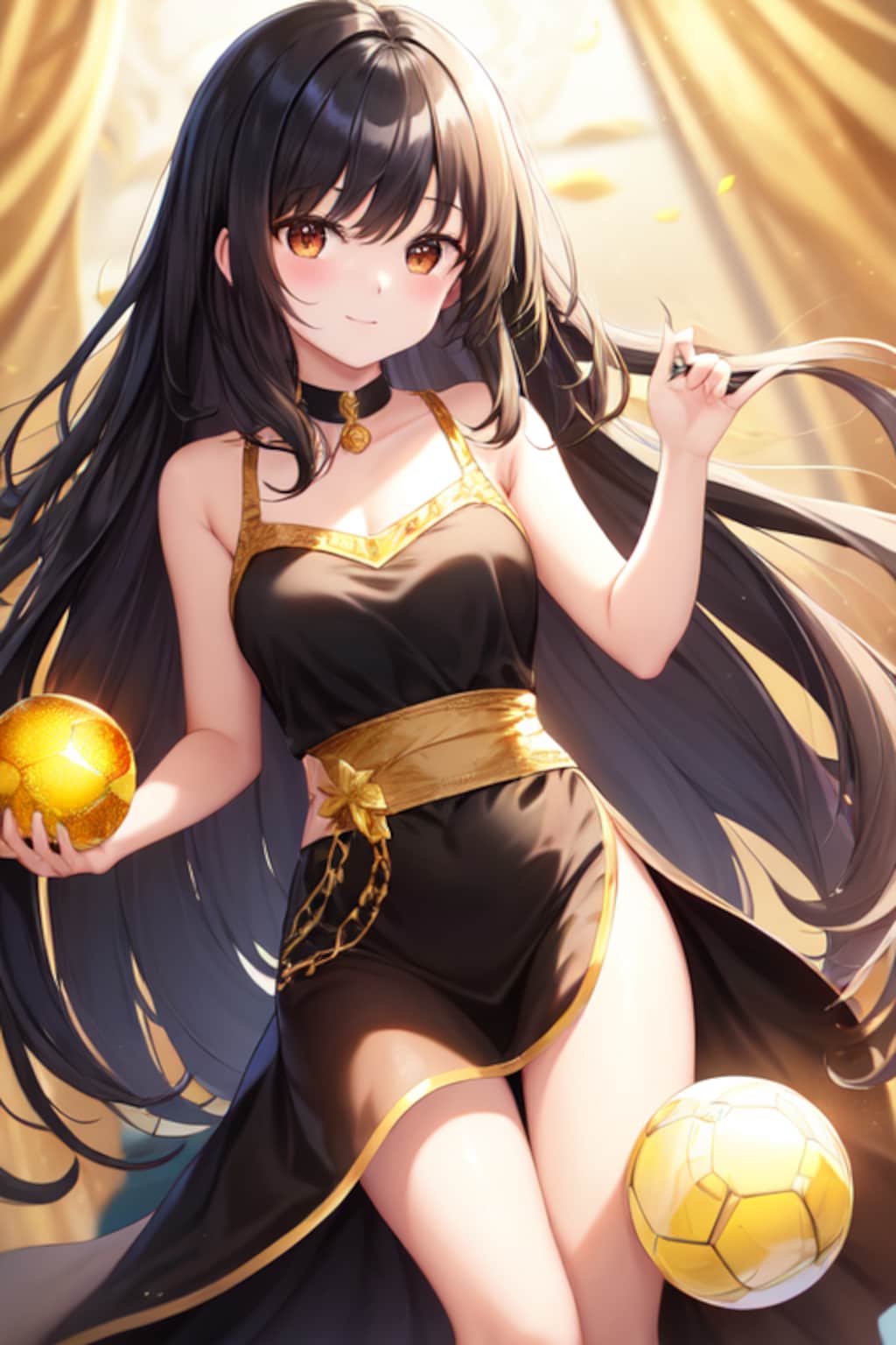 お昼のゴールデンボール