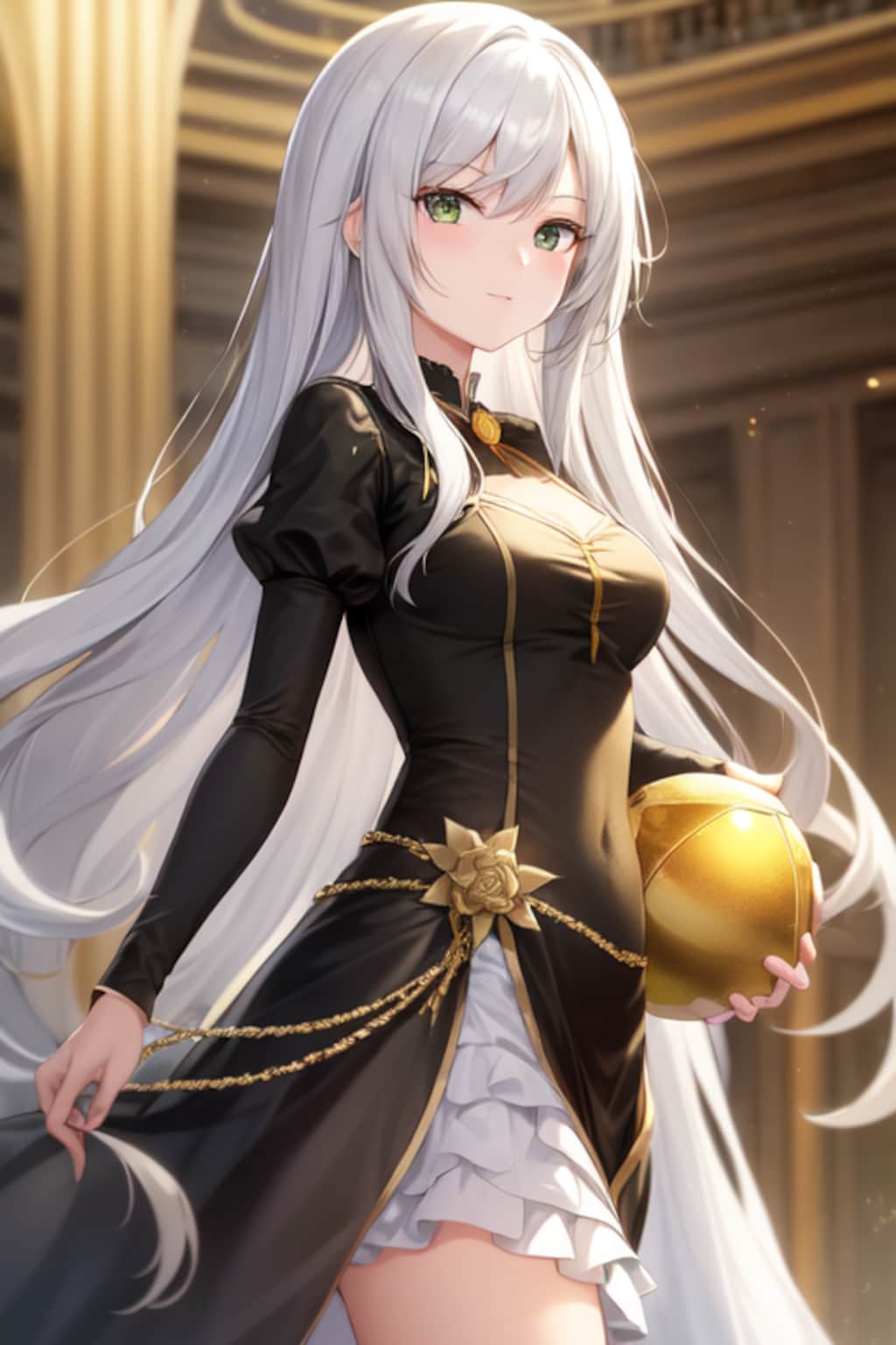 お昼のゴールデンボール