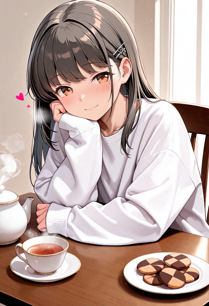 提督、クッキーありがと♡