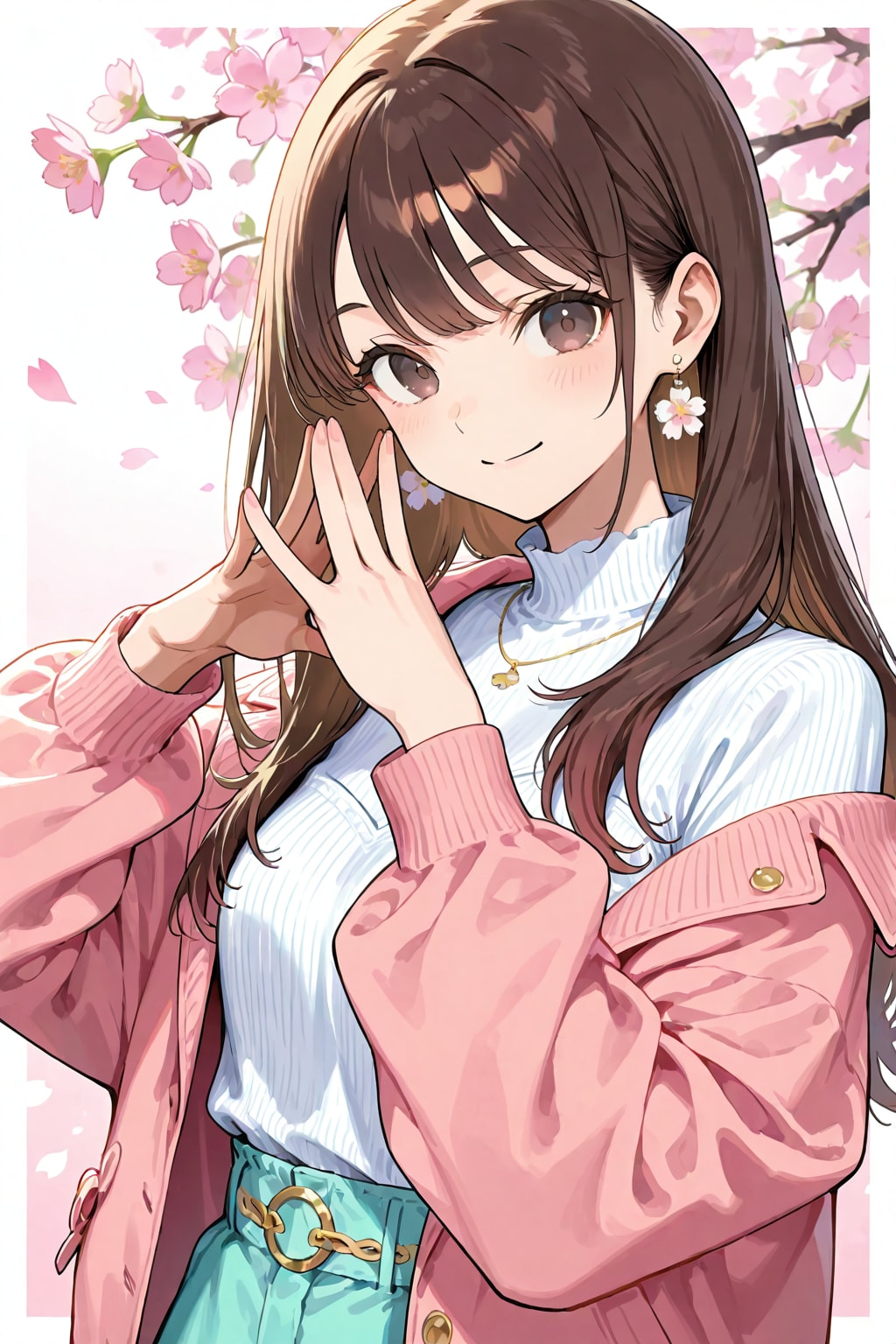 花時 | の人気AIイラスト・グラビア