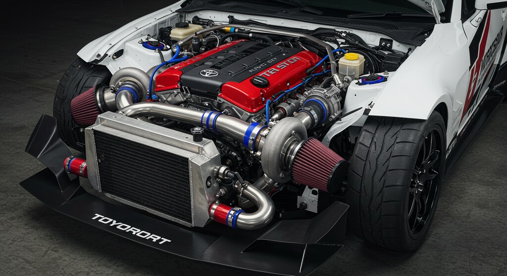 レーシングカーエンジン