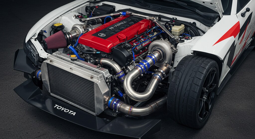 レーシングカーエンジン