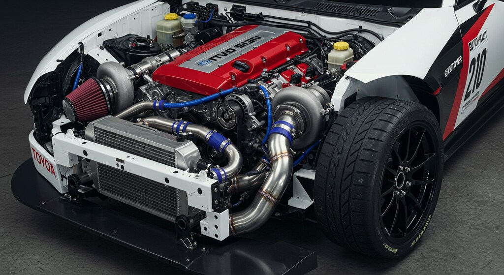 レーシングカーエンジン