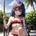 ランダムビキニ美咲ちゃん 6枚目