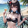 ランダムビキニ美咲ちゃん 4枚目