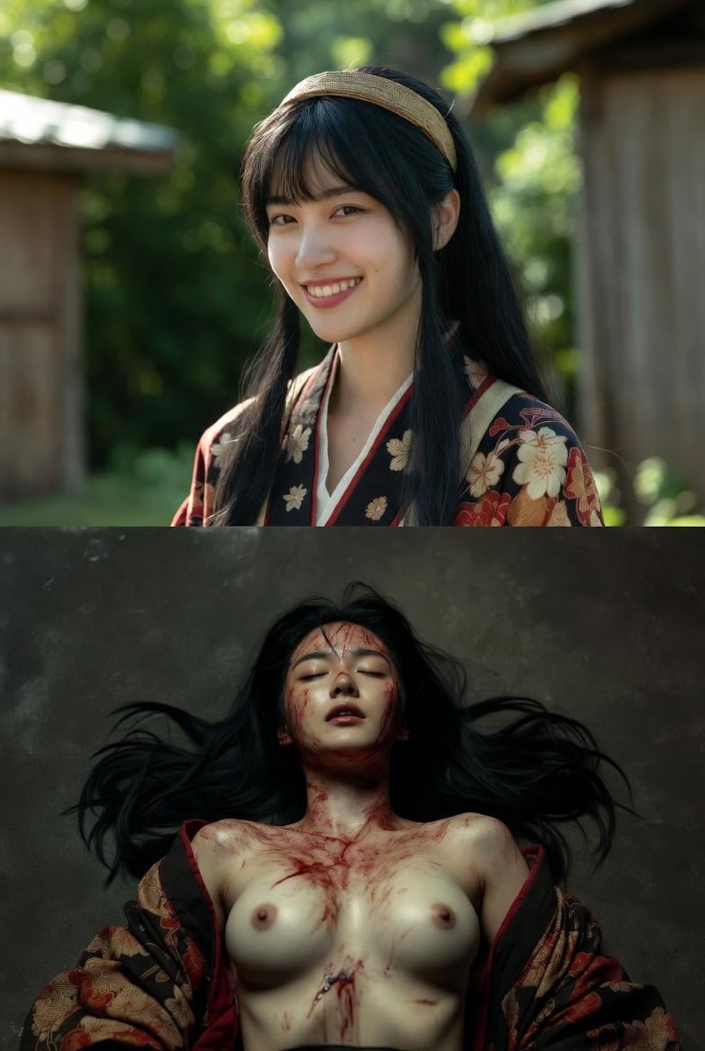 女剣士の最期