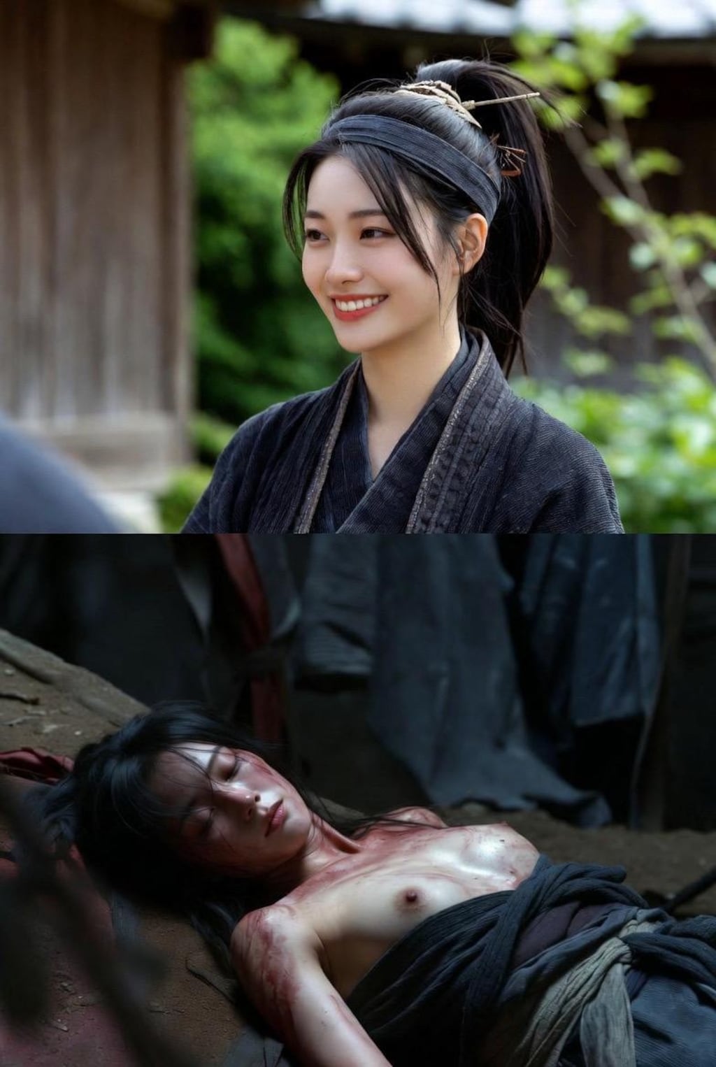 女剣士の最期