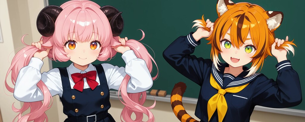 ツイン x ちょいん