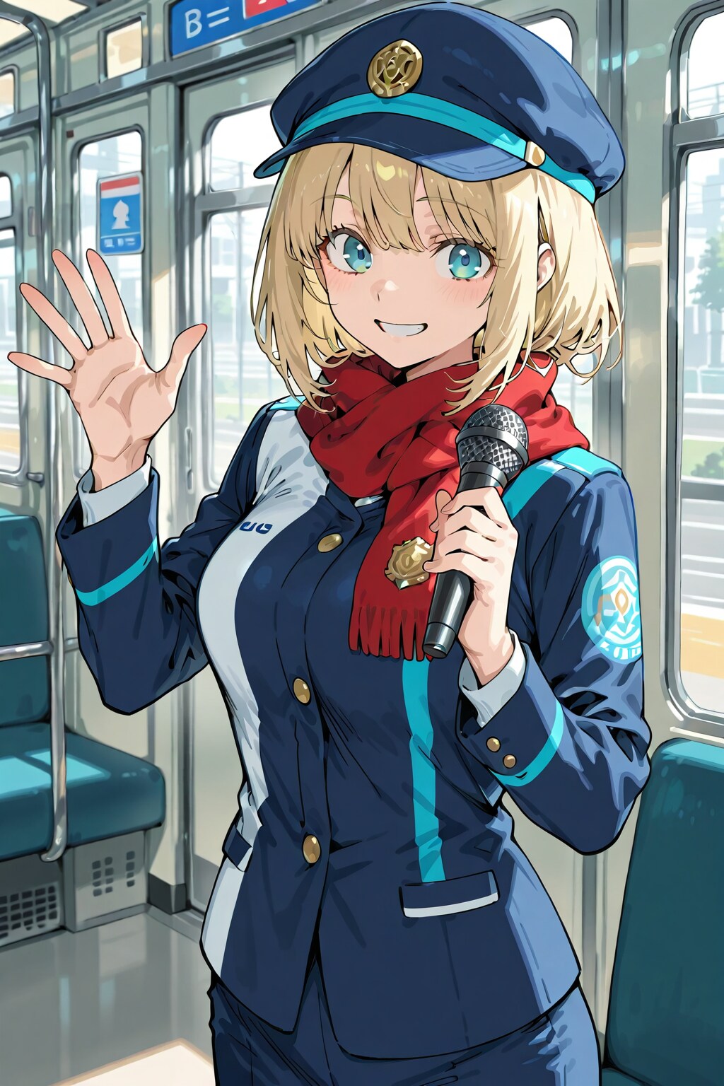 バスガイドさん | の人気AIイラスト・グラビア
