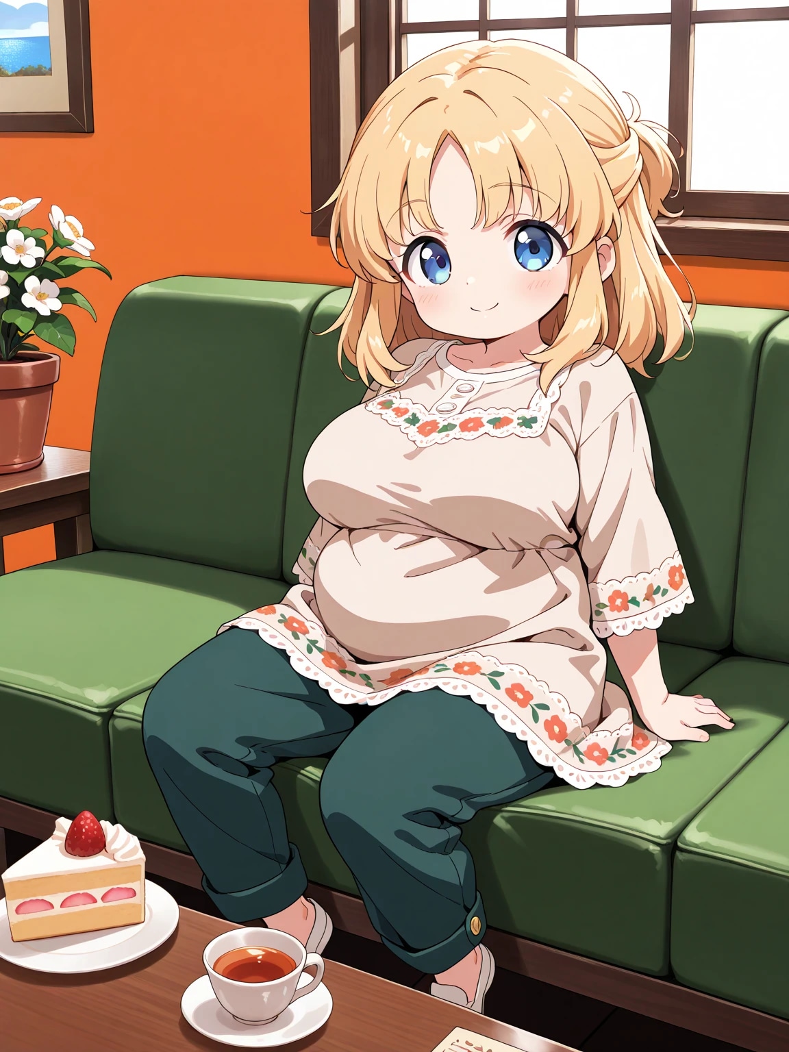 おやつの時間・まりあちゃん