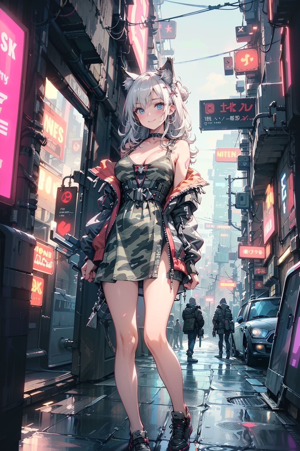 路地裏のウルフちゃん🐺✨