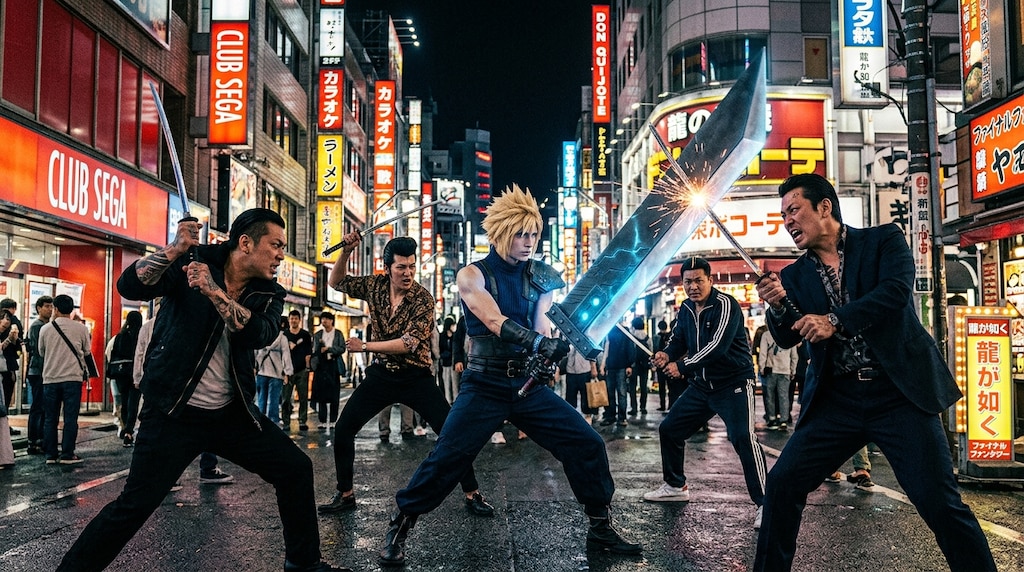 神室町でエンカウントバトル