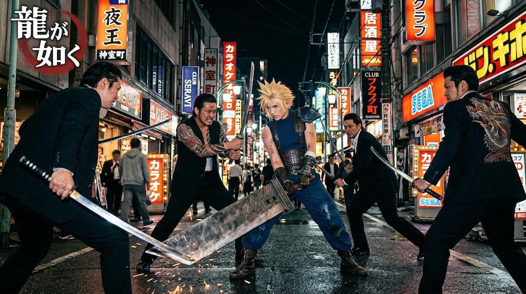 神室町でエンカウントバトル