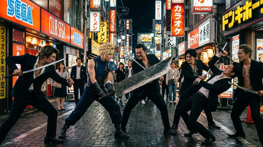 神室町でエンカウントバトル