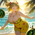 豊満クリームスイカ 3枚目