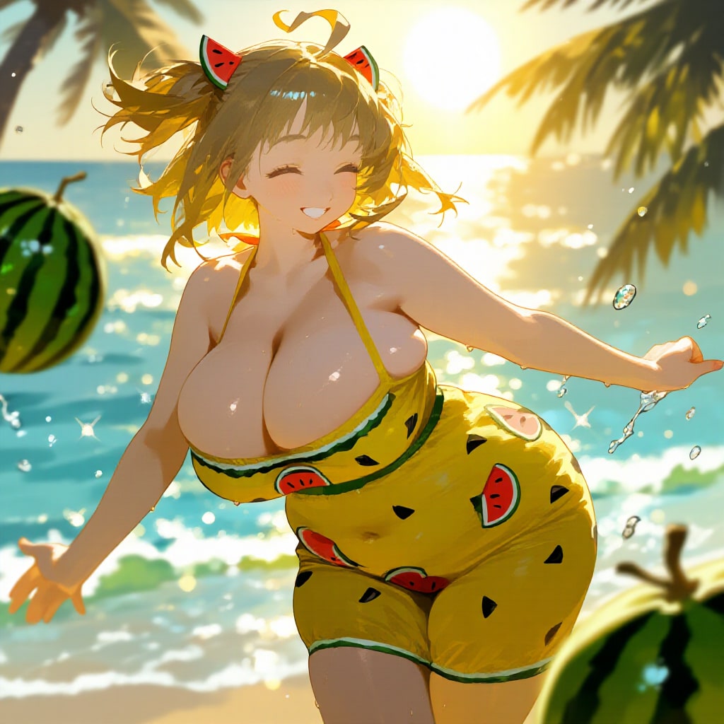 豊満クリームスイカ