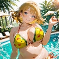 豊満クリームスイカ 2枚目