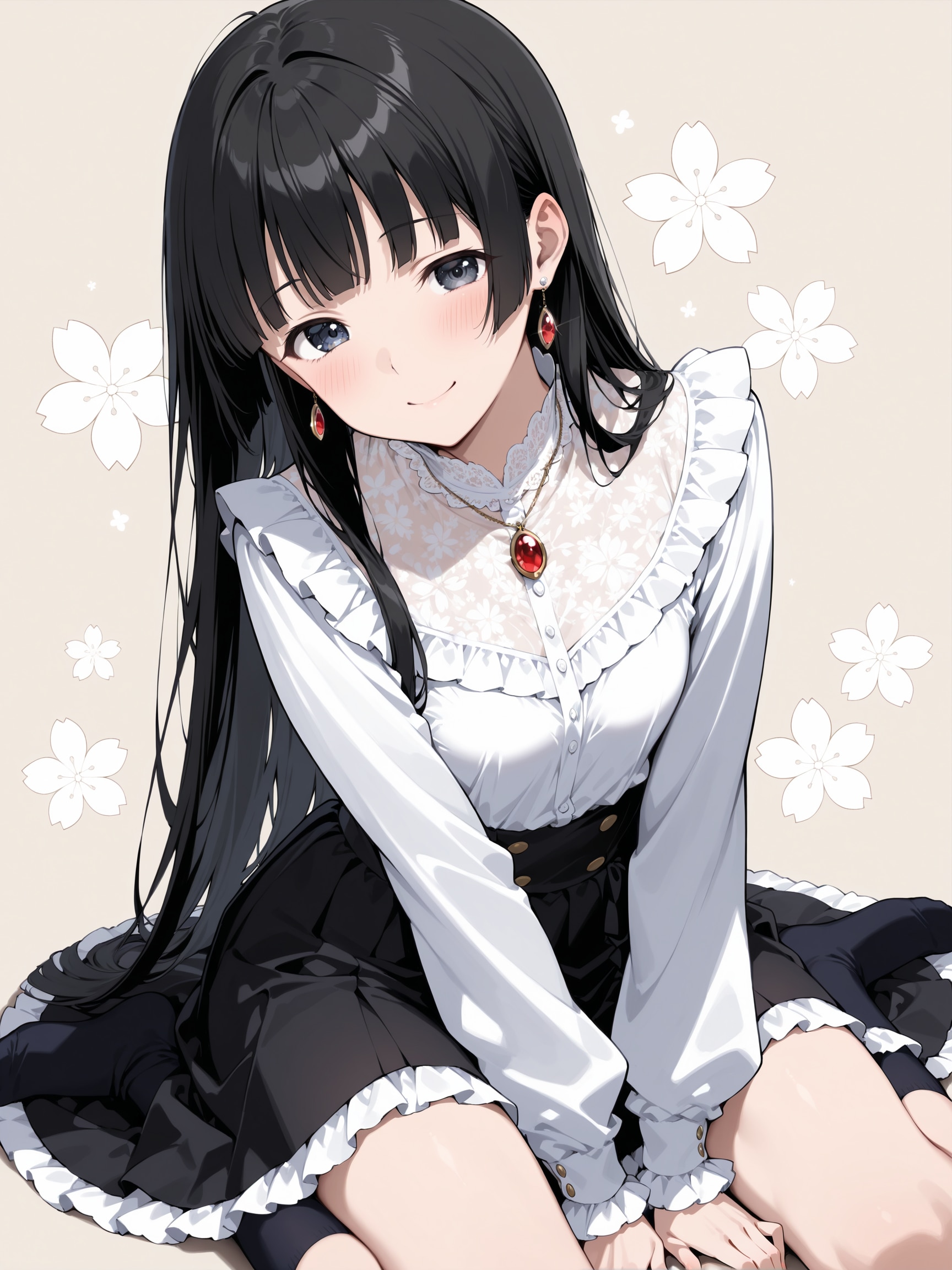 うちの子黒眼黒髪