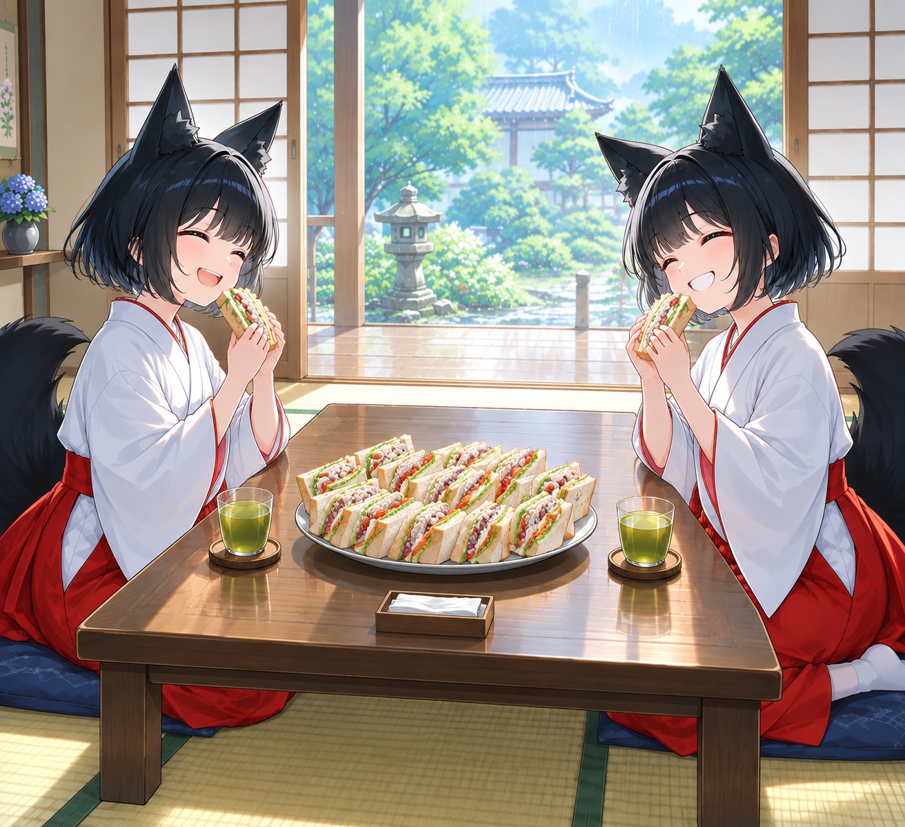 チキンサラダサンド | の人気AIイラスト・グラビア