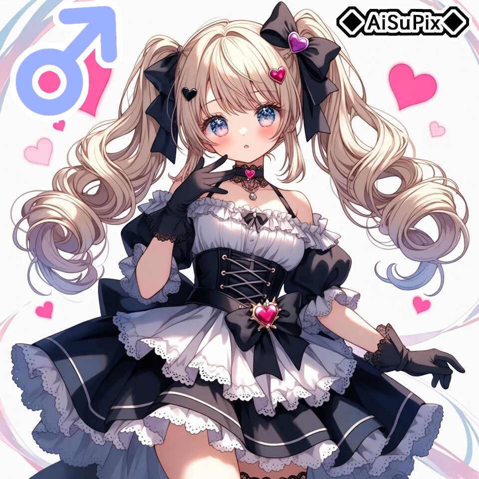💙AiSuPix／可愛いゴスロリちゃん💙